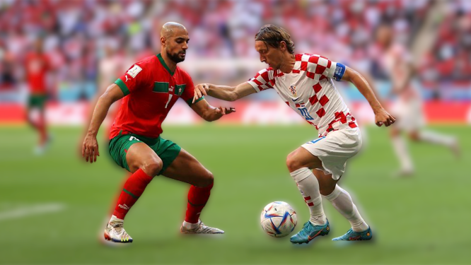 THIRD PLACE BRONZE MEDAL PLAYOFF BETWEEN CROATIA VS MOROCCO 2022