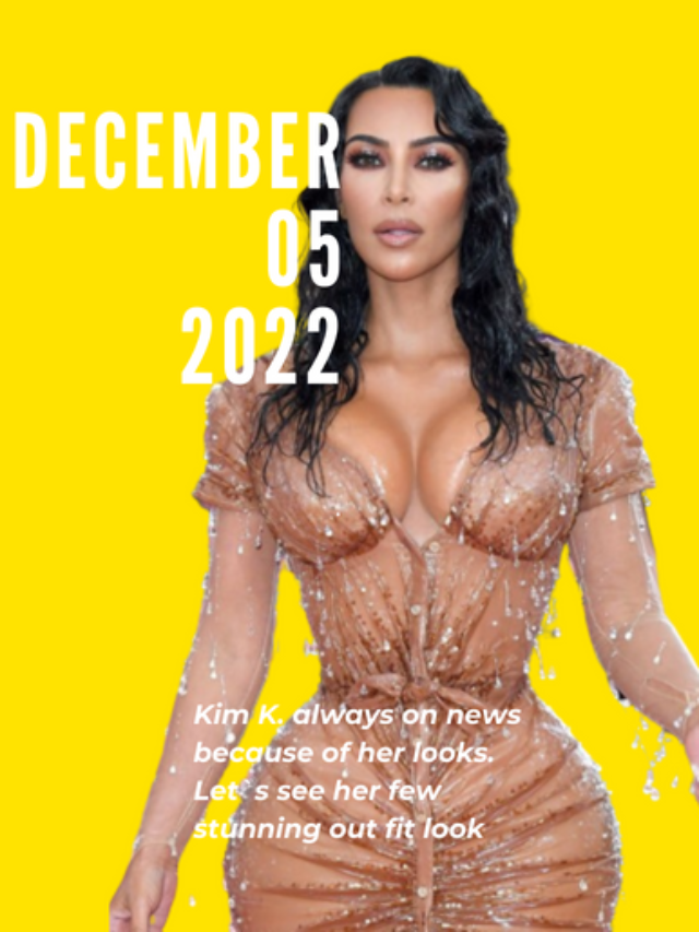 Kim Kardashian stunning out fits looks of 2022