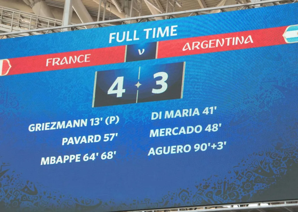 GOLD MEDAL MATCH ARGENTINA AND FRANCE| PLATFORM SET FOR FIFA WORLD CUP 2022 1 Argentina and France