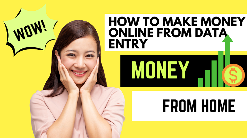 Unlocking Part-Time Income: How To Make Money Online From Data Entry Job in 2024